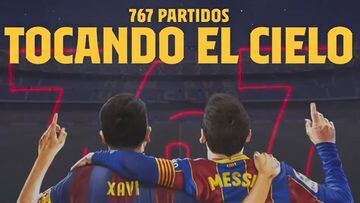 El emotivo homenaje a Messi tras alcanzar una marca histórica del Barcelona