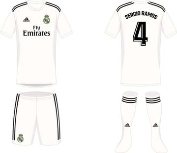 adidas Real Madrid Segunda Equipación 18/19 Negro