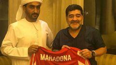 Maradona set to coach UAE second tier side Al-Fujairah SC