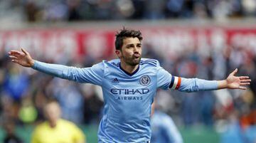 David Villa was at New York City FC from the start of the club's existence, scoring 80 goals in 124 games, a record that places him among the all-time MLS greats despite the absence of an MLS Cup to his name.