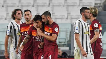 Juventus perdi&oacute; 1-3 ante la Roma en la &uacute;ltima fecha de la Serie A 2019/2020.