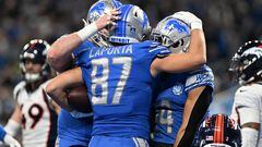 The Detroit Lions crushed the Denver Broncos 42-17 on Saturday night to stay in the race for the top seed in the NFC.