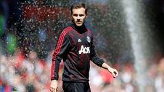 El centrocampista espa&ntilde;ol del Manchester United, Juan Mata.