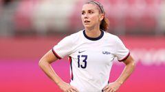 Alex Morgan during the Women&#039;s Semi-Final match between USA and Canada on day ten of the Tokyo Olympic Games.