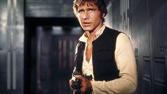 Harrison Ford es Han Solo en Star Wars.