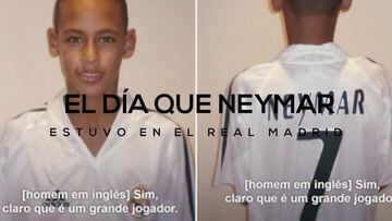 Cuando Neymar se puso la '7' del Madrid y ganó un millón