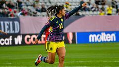Catalina Usme, goleadora de la Selección Colombia.
