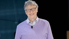 Bill Gates en el New York Times Dealbook, en NYC. Noviembre 06, 2019.