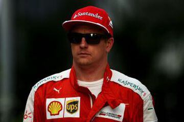 17 de octubre: 36 años cumple el piloto finlandés de Ferrari Kimi Räikkönen. Fue campeón de Fórmula 1 en 2007 con la escudería italiana.
