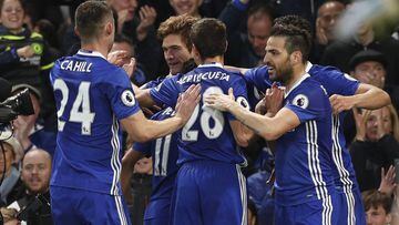 Chelsea queda a un triunfo del título de la Premier League