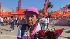 Tiene 78 años y hoy brilló en Santiago: “Mi esposo me acompañó desde el cielo”
