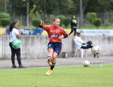 Amistoso Selección Colombia Femenina Sub 20 ante Millonarios Sub 16 masculino.
