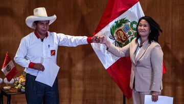 Encuesta de votación en Datum: cómo van Pedro Castillo y Keiko Fujimori y quién es el favorito