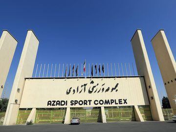 The Azadi Stadium in Tehran, Iran - the venue for today's World Cup qualifier between Iran and Cambodia