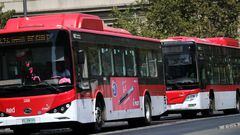 Santiago 17  de febrero de 2024Fotografias referenciares de Red Bus del Transantiago.                                                       Javier Salvo/Aton Chile