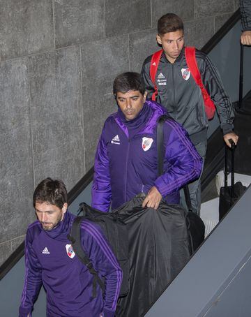River Plate arrive in Madrid