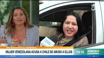 “Hay un gran abuso con los venezolanos en Chile”: se indigna en TV tras ser fiscalizada por Carabineros y dice esto sobre los chilenos