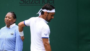 Fognini facing lengthy ban for Wimbledon "bomb" rant