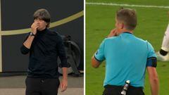 Enojo del árbitro y Löw hurgándose la nariz: el lado B del Alemania-España