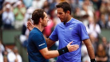 Murray sees off Del Potro to keep title tilt on track in Paris