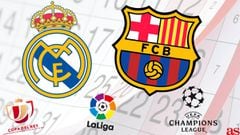 Frantic February fixture list for both Real Madrid &amp; Barcelona