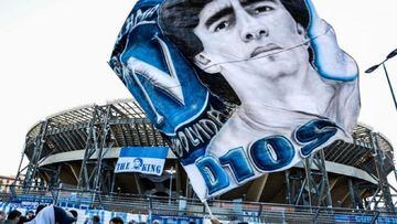 Dalma Maradona: "El Napoli no me deja entrar al estadio que lleva el nombre de mi papá"