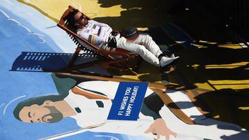 Fernando Alonso, en Hungr&iacute;a. 