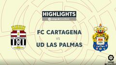 Resumen y goles del Cartagena vs Las Palmas de LaLiga SmartBank