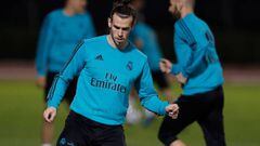 Bale no participó en el final de la primera sesión en Emiratos
