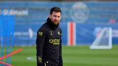 Galtier, evasivo con Messi