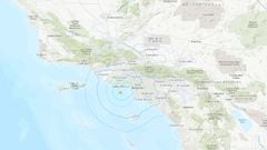 Durante la madrugada de este 25 de enero se registró un sismo de magnitud 4.2 en California, según el Servicio Geológico de Estados Unidos (USGS).
