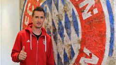 Klose returns to Bayern Munich