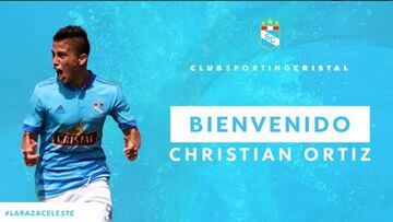 Sporting Cristal confirma la vuelta de Christian Ortiz