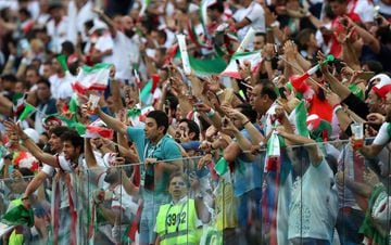 La victoria de Irán ante Marruecos en 25 imágenes