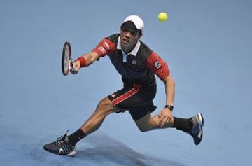 Kei Nishikori venció a Ferrer en una nueva jornada del Masters.