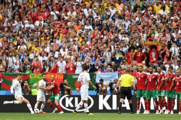 Portugal vs. Marruecos: Las mejores imágenes del juego