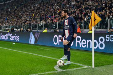 Lionel Messi of Paris Saint Germain 