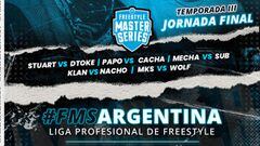 FMS Argentina 2021 fecha 9: hora, batallas, enfrentamientos y cómo ver online el Freestyle