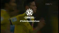 CONMEBOL RECUERDA GOL DE JAMES PARA TENER 2M DE DISTANCIA