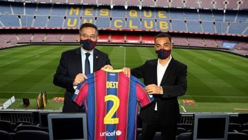 Sergiño Dest will wear number 2 jersey once worn by Dani Alves at Barcelona