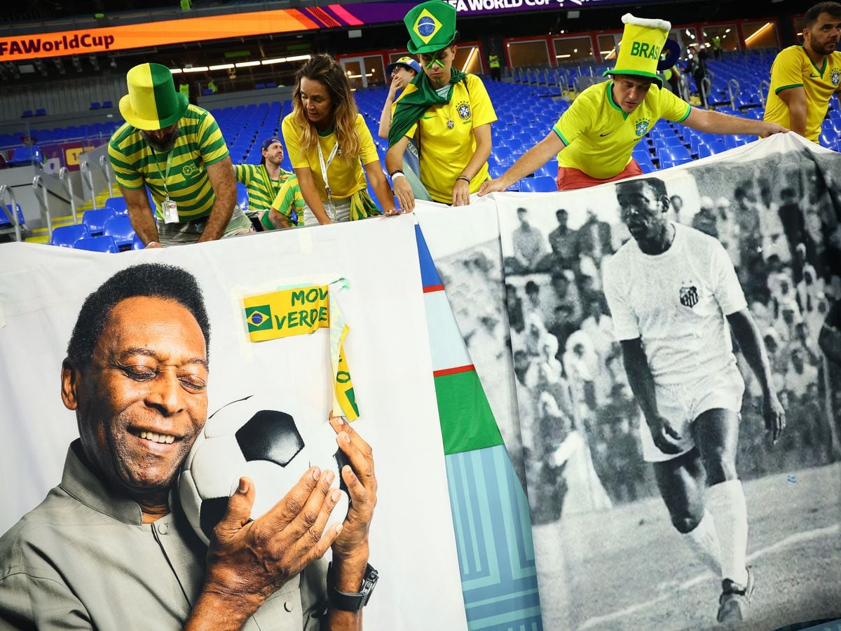 Apoyo a Pelé en Qatar