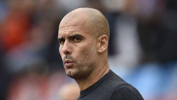 Football Soccer Britain - Arsenal v Manchester City - Pre Season Friendly - Ullevi Stadium, Gothenburg, Sweden - 7/8/16
 Manchester City manager Pep Guardiola before the game
 Action Images via Reuters / Adam Holt
 Livepic
 EDITORIAL USE ONLY.