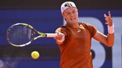 The Danish young star pulled off the upset and defeated the Serb in three sets to advance to the semifinals at the Italian Open.