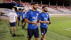 Selección de Paraguay entrena en el Romelio Martínez