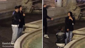 Paulo Dybala sorprende a su novia con esta pedida de mano
