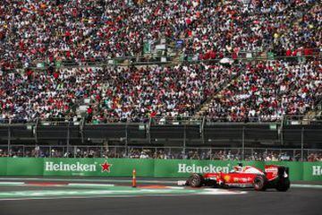 Este sábado se llevó a cabo la calificación del Gran Premio de México, y así se vivió el ambiente en el Autódromo Hermanos Rodríguez.