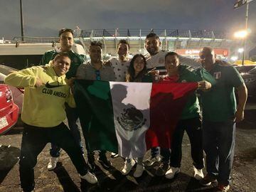 El color del México vs Canadá en el Estadio Azteca