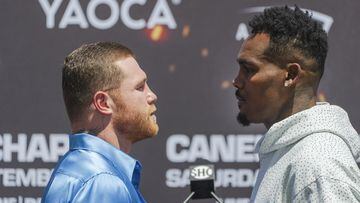 The American will go up two weight classes to face Canelo in a battle for all the marbles at super middleweight.