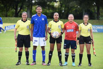 Amistoso Selección Colombia Femenina Sub 20 ante Millonarios Sub 16 masculino.