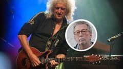 Brian May no comparte los postulados de Clapton.